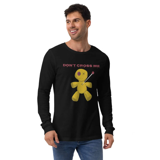 Voodoo Doll, Don't Cross Me Unisex Long Sleeve Tee