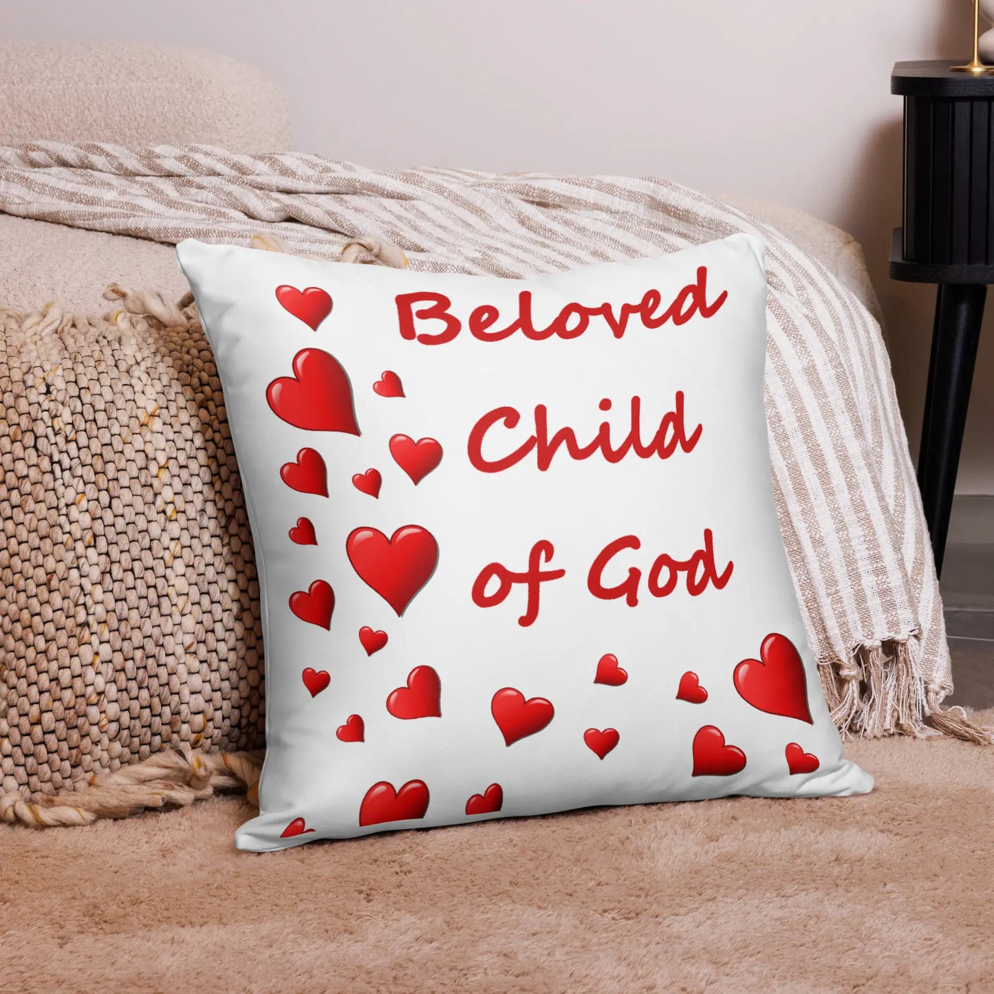 Beloved Child of God Basic Pillow