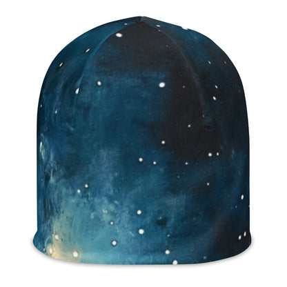 Celestial Supernova All-Over Print Beanie