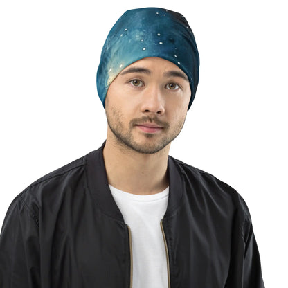 Celestial Supernova All-Over Print Beanie