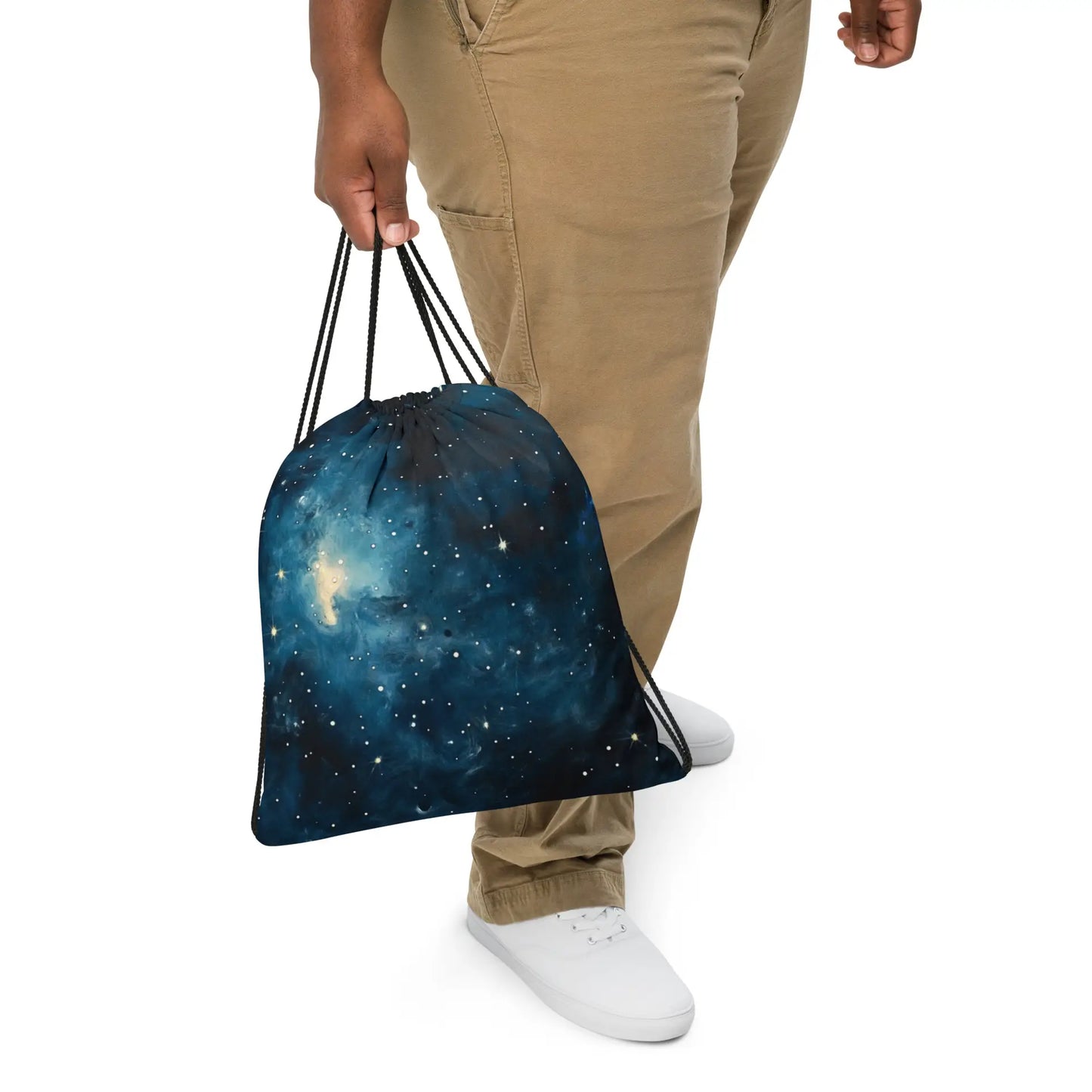 Celestial Supernova Drawstring bag