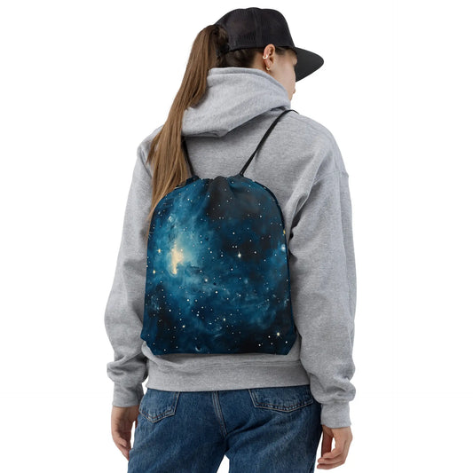 Celestial Supernova Drawstring bag
