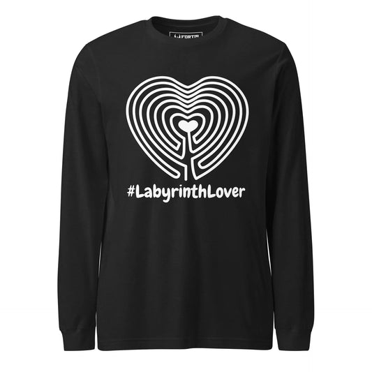 Labyrinth Heart Labyrinth #labyrinthlover Unisex Long Sleeve Tee