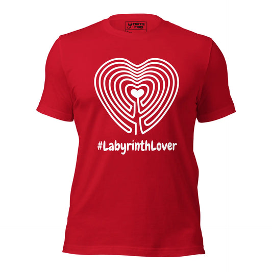 Labyrinth Heart Labyrinth #labyrinthlover Unisex t-shirt