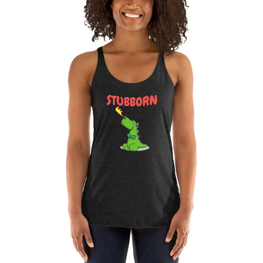 Stubborn Dragon Women's Racerback Tank