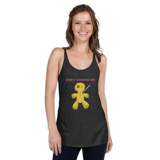 Voodoo Doll, Don't Cross Me Women's Racerback Tank